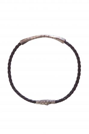 Silver detail leather bracelet, zdjęcie 1 Silver detail leather bracelet od Bottega Veneta